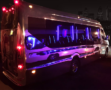Party Bus Hire in Ruscote
